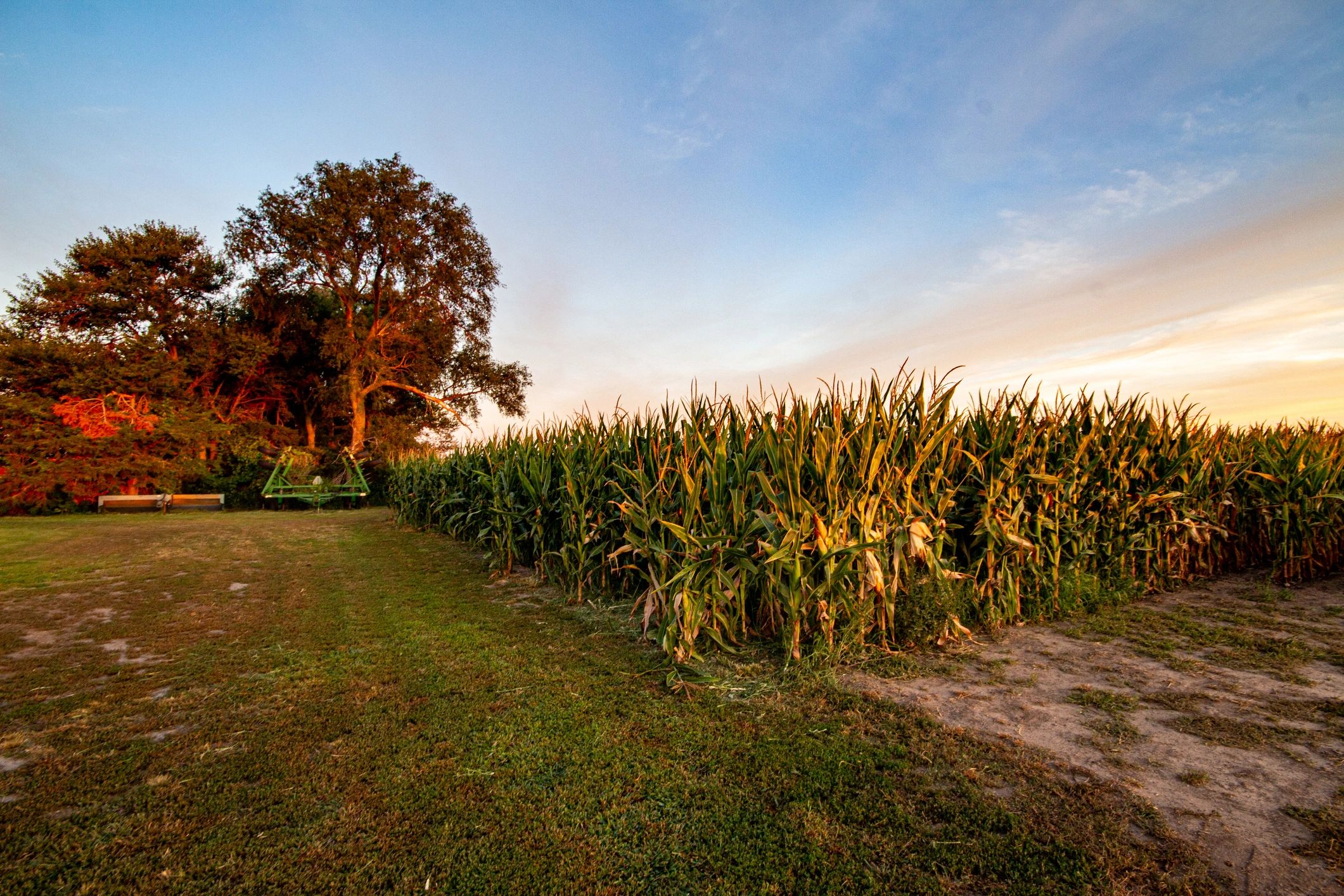 Central Nebraska landscape for Grand Island wildlife service area